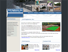 Tablet Screenshot of claengineers.com